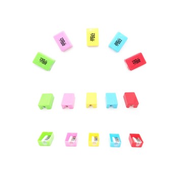 Colorful Plastic Manual Pencil Sharpener 
